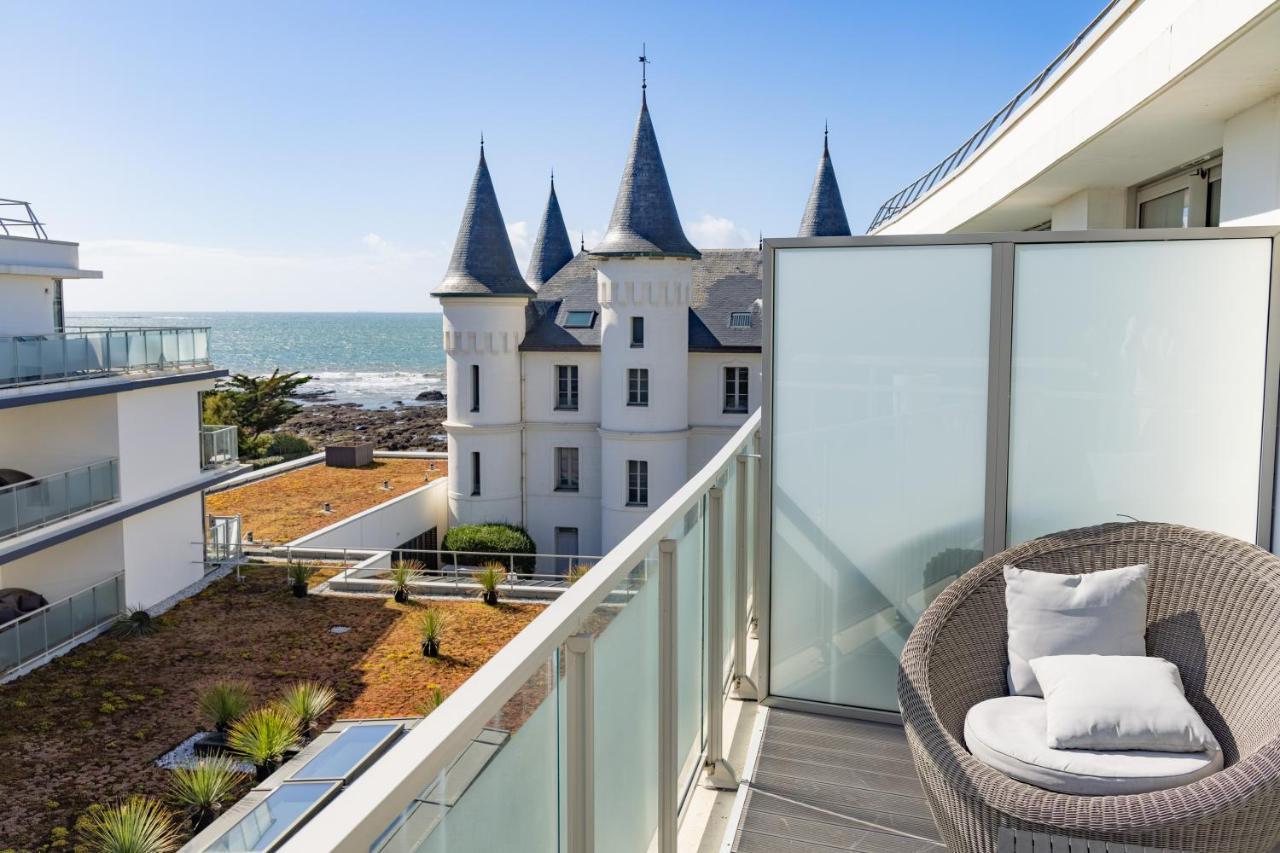 Hotel Chateau Des Tourelles - Relais Thalasso & Spa Pornichet Exteriér fotografie