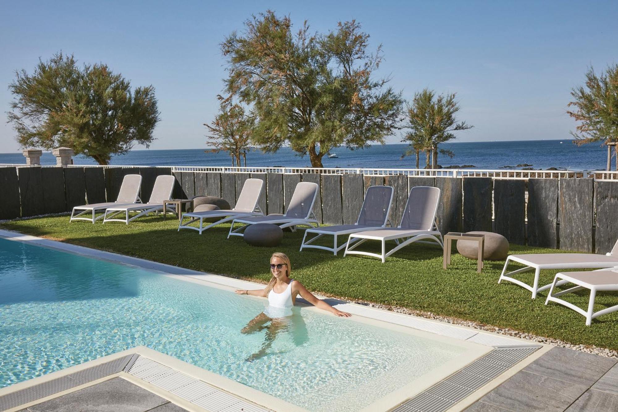 Hotel Chateau Des Tourelles - Relais Thalasso & Spa Pornichet Exteriér fotografie