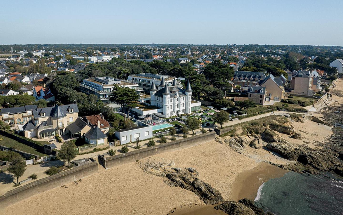 Hotel Chateau Des Tourelles - Relais Thalasso & Spa Pornichet Exteriér fotografie