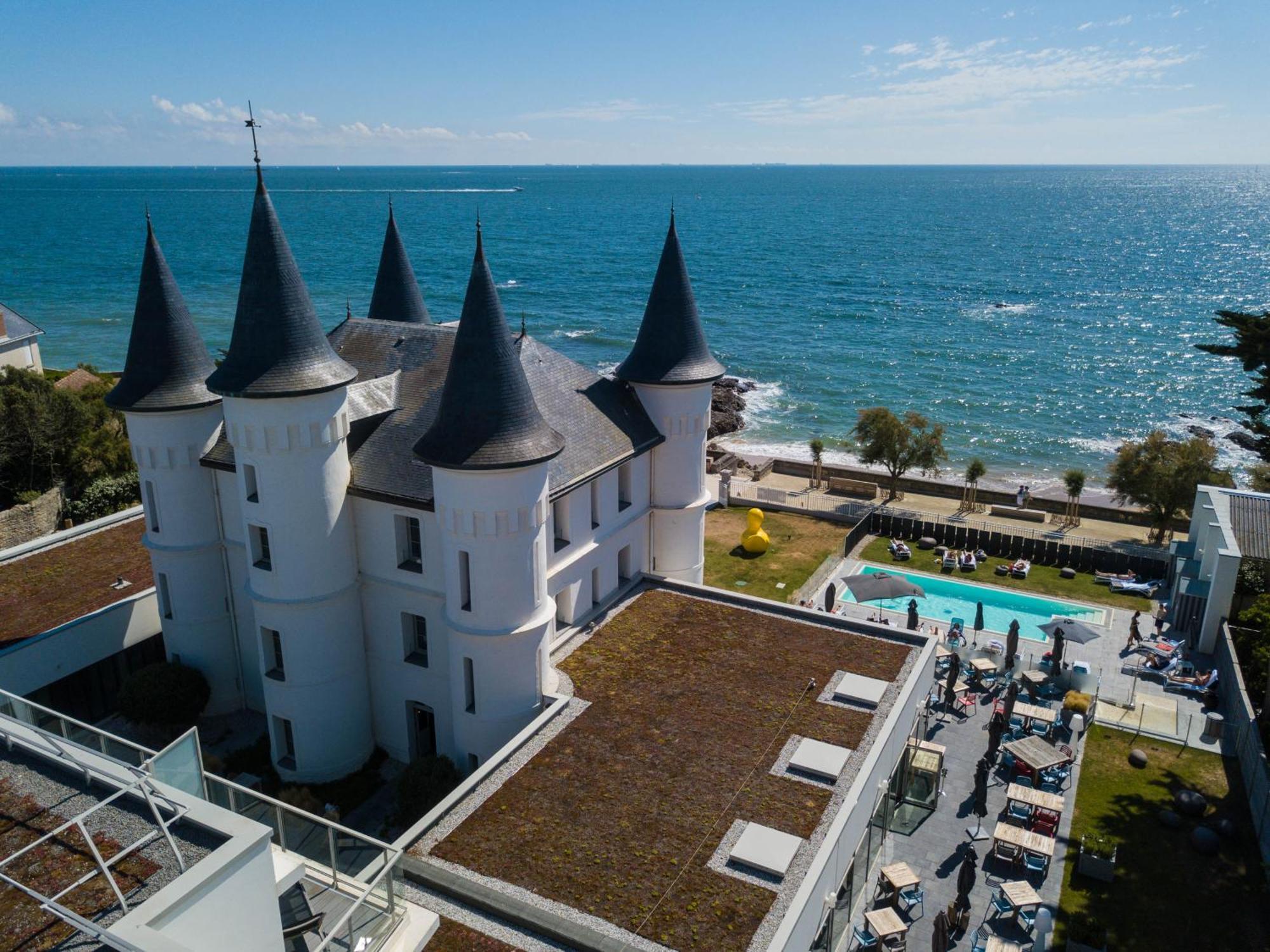 Hotel Chateau Des Tourelles - Relais Thalasso & Spa Pornichet Exteriér fotografie