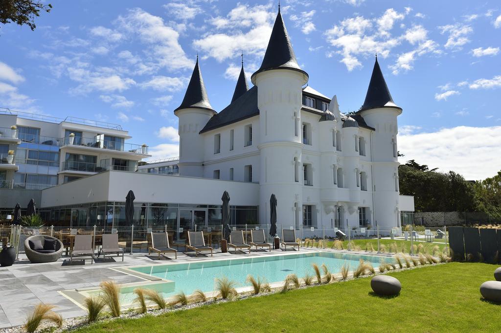 Hotel Chateau Des Tourelles - Relais Thalasso & Spa Pornichet Exteriér fotografie